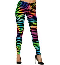 Leggings Tigerprint schwarz