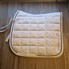 Eskadron Platinum Turnierschabracke Schabracke Weiß DL Glitzer