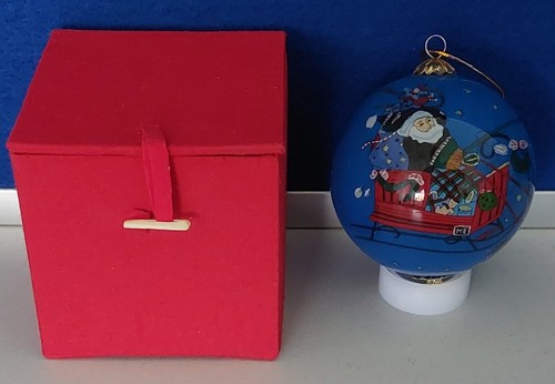 Weihnachtskugel handbemalt - -,