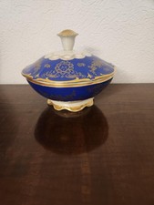 Edle Porzellan-Deckeldose