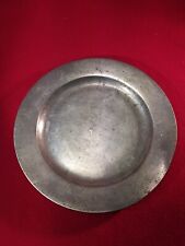 Antik Zinnteller 1830 graviert