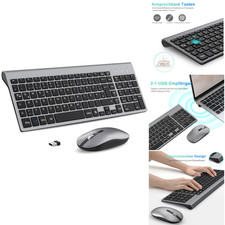 Kabellose Tastatur Maus Set 2
