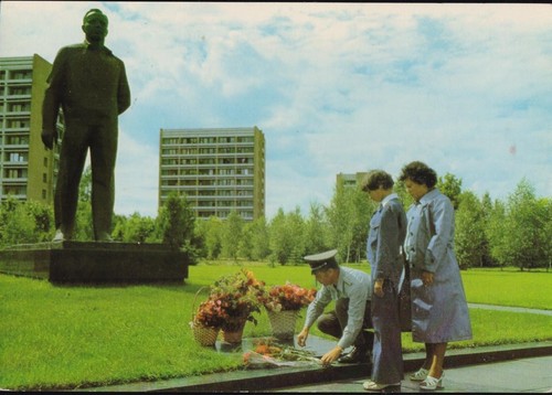Ddr postkarte mit kosmonaut - ddr-postkarte,