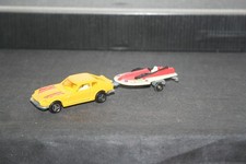 Alter Majorette Datsun 260 Z Nr 229 + Rennboot Spielzeugauto Modellauto 1/60