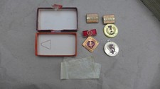 3x Orden Abzeichen DDR 1958