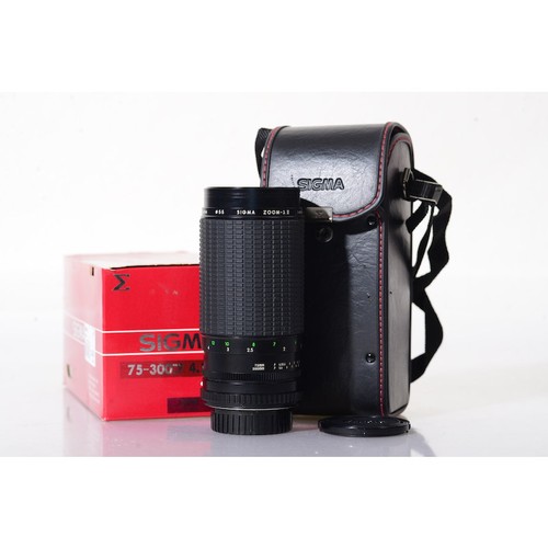 Sigma 6 75 300 - sigma, 4,5-5,6/75-300