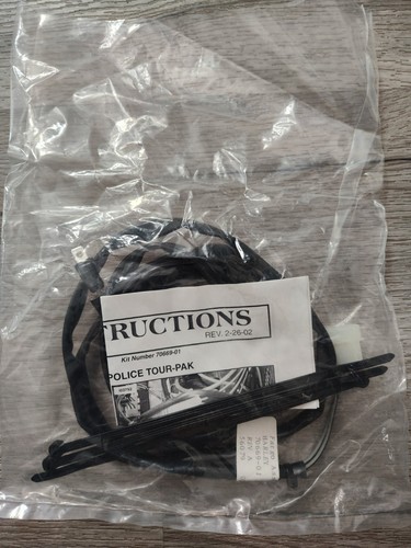 Harley harness police tour pak - harness,