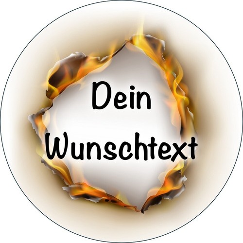 Feuer tortenbild party - tortenbild, deko