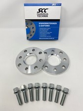 30mm 2x15mm Spurverbreiterung SCC für VW + Radschrauben 4x100 57,1 Spurplatten 