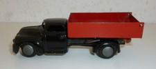 TEKNO Denmark / MODELLAUTO / LKW KIPPER / schwarz/rot / 9,5 cm  / #1248#