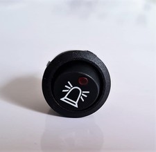 Mini Wippenschalter LED rot