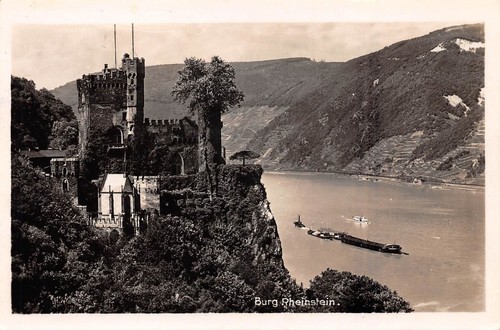 Burg rheinstein panorama - burg,
