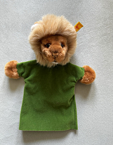 Steiff löwe handpuppe - löwe,