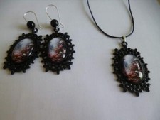 Schmuck Stahl schwarz
