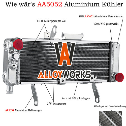 Replacement aluminium kühler - replacement,