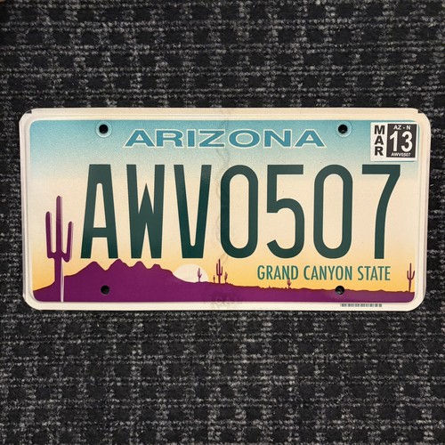 Original auto kennzeichen - us,