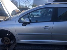 Peugeot 207sw original Tür vorn links Fahrer ETS Aschgrau Bj 2007