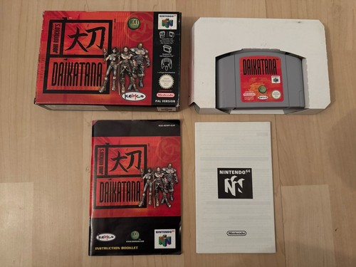 Daikatana n64 nintendo - daikatana,