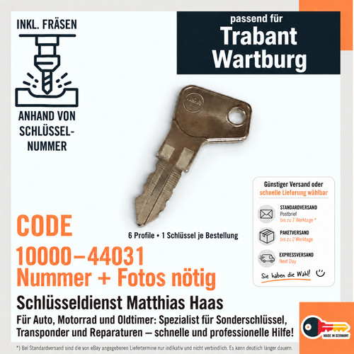 Trabant wartburg schlüssel - trabant,