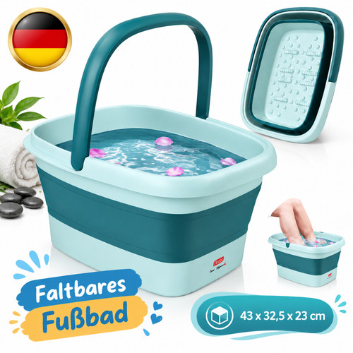 Fußsprudelbad faltbar