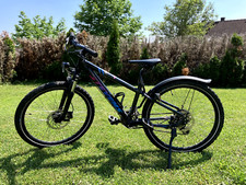 Stevens Mountainbike Furious 24 Zoll schwarz  mit hydraulischen Scheibenbremsen