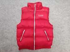 Poolman Weste Rot r. M Taschen Basic Freizeit Bequem Warm Steppweste