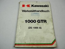 orig Kawasaki GTR 1000 ZG 1000 A1 Werstatthandbuch Reparaturanleitung 1986