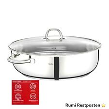 Fissler Bräter Bratentopf Edelstahl 38cm 8,8L Induktion Backofen Spülmaschine