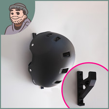 Wandhalterung  für Helm -