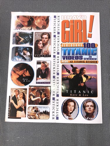 Bravo girl titanic - titanic, sticker