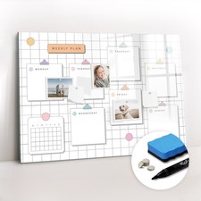 Notiztafel glas abwischbar mit - notiztafel,
