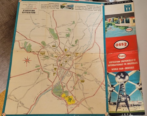 Original esso faltblatt - original,
