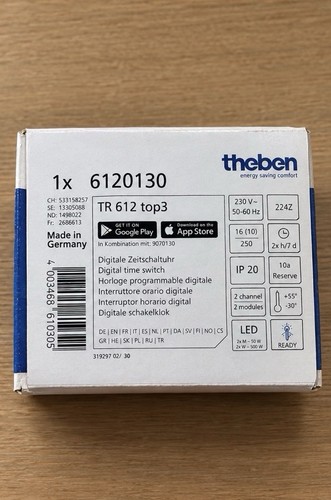 Theben 612 top3 digitale - top3,