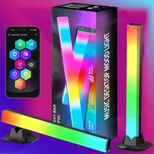 2X LED Lightbar RGB TV Hintergrundbeleuchtung Gaming Ambiente Lampe bar USB DE