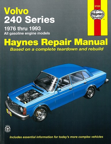 Haynes handbuch volvo 240 - haynes, handbuch:
