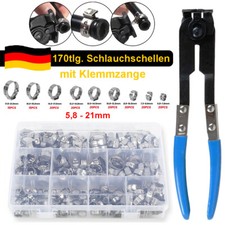 170tlg Schlauchschellen