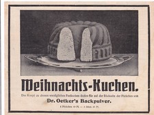 Dr. Oetker Werbung / Reklame 1910  Dr. A. Oetker -Fabrik - Bielefeld