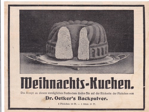 Oetker werbung reklame - oetker,
