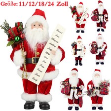 Weihnachtsmann Nikolaus Figur