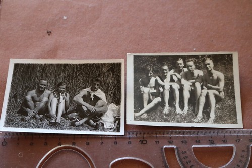 Zwei alte fotos gruppe - zwei,