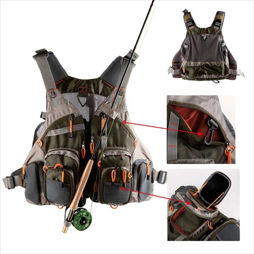Fliegenweste chest pack angel - chest,