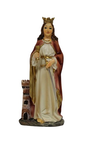 Heiligenfigur heilige barbara - heilige,