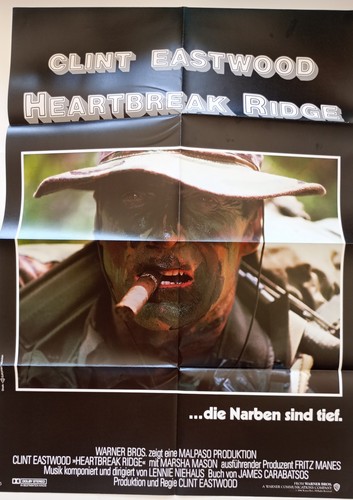 Filmplakat heartbreak ridge - heartbreak, a1