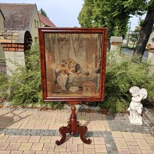 Antiker Biedermeier Ofenschirm