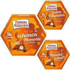 Ferrero Küsschen - 30 Stück - Geschenk Box Pralinen - 267 Gramm