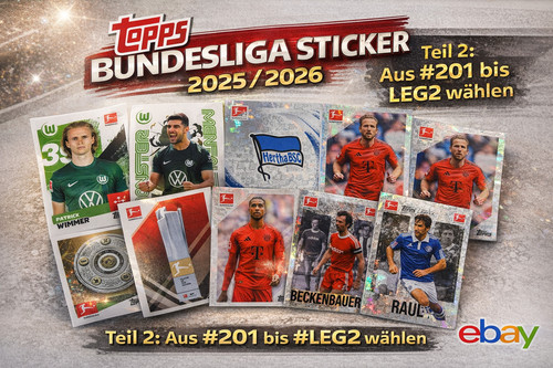 Topps bundesliga sticker - topps,