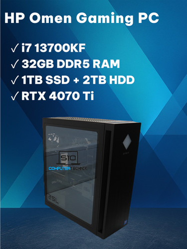 Omen gaming i7 13700kf - hp, i7-13700kf