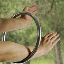 Wing Chun Edelstahlring Tai Ji