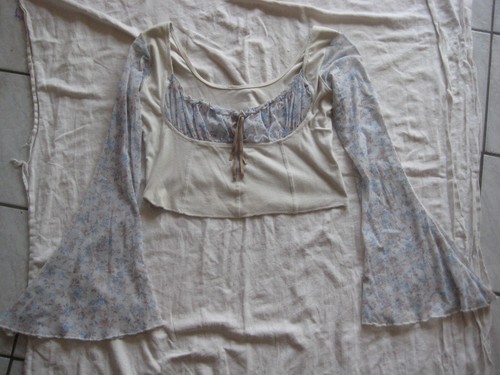 Vintage top bauchfrei - vintage,