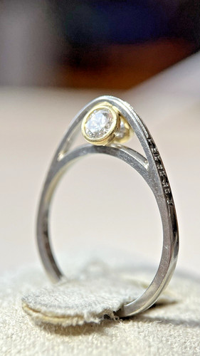 Einzigartiger 950 platin ring - 950,